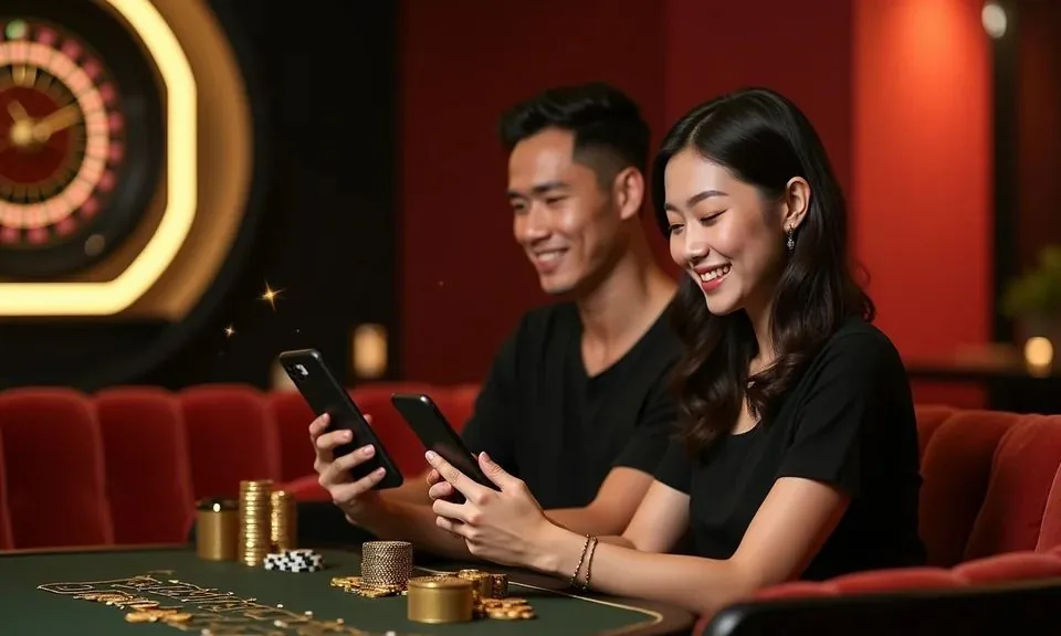 Mobile casino lobby